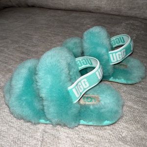 UGG Oh Yeah Shearling Slippers/Sandals